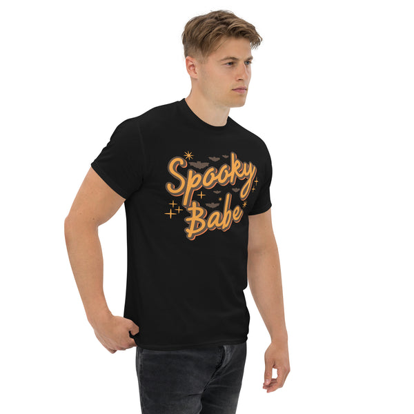 Men's classic tee Spooky Babe T-shirt, Halloween Shirt SVG,Spooky T-shirt, Spooky halloween