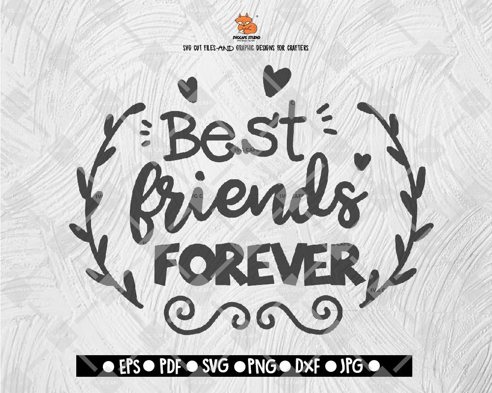 Beat Friends Forever SVG Cut file Saying svg Digital File Download