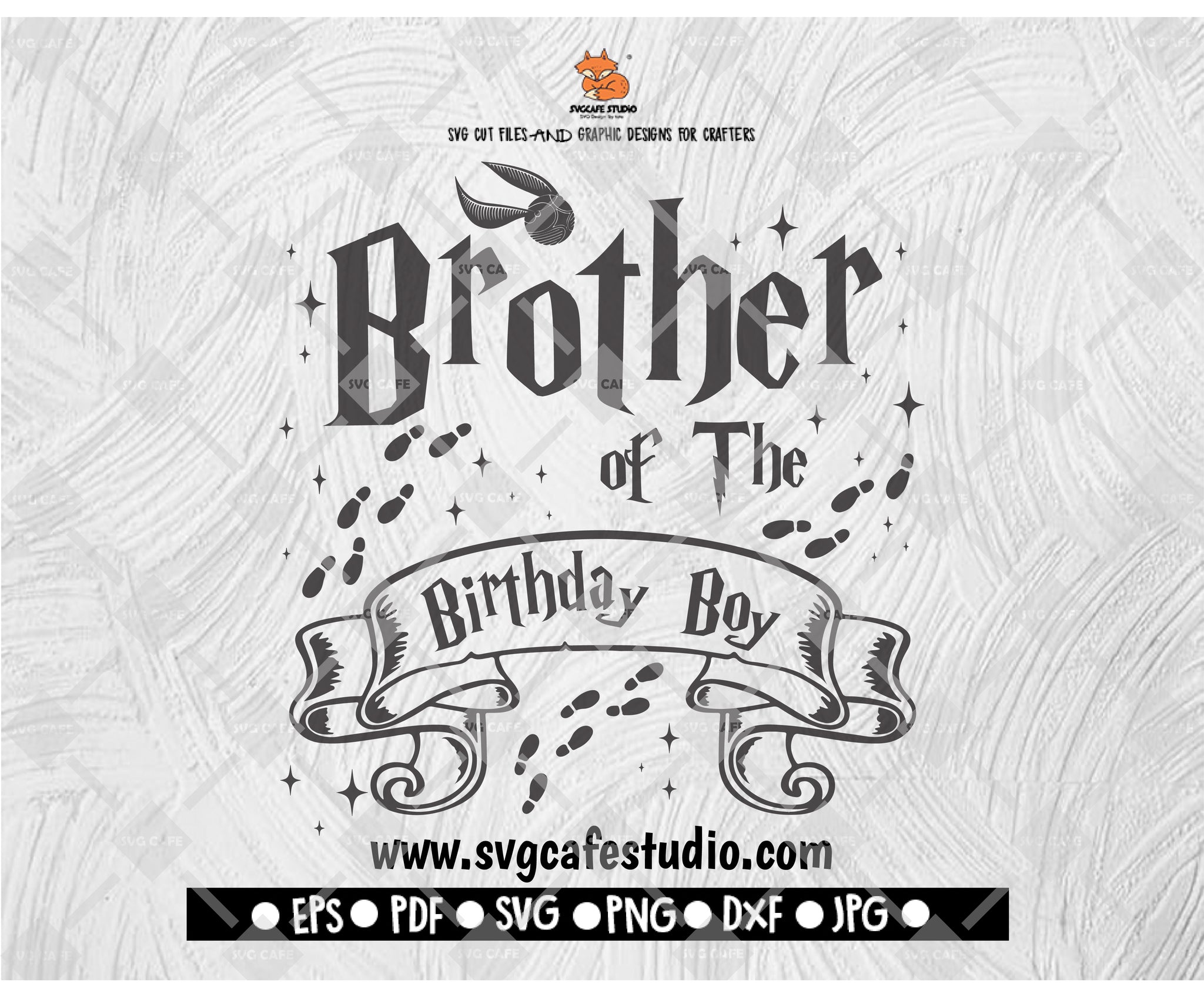 Brother of the birthday Boy Birthday Squad SVG Wizard Magical Digital Download Clipart Cricut Silhouette Cut File svg Cute Birthday Gift Cute