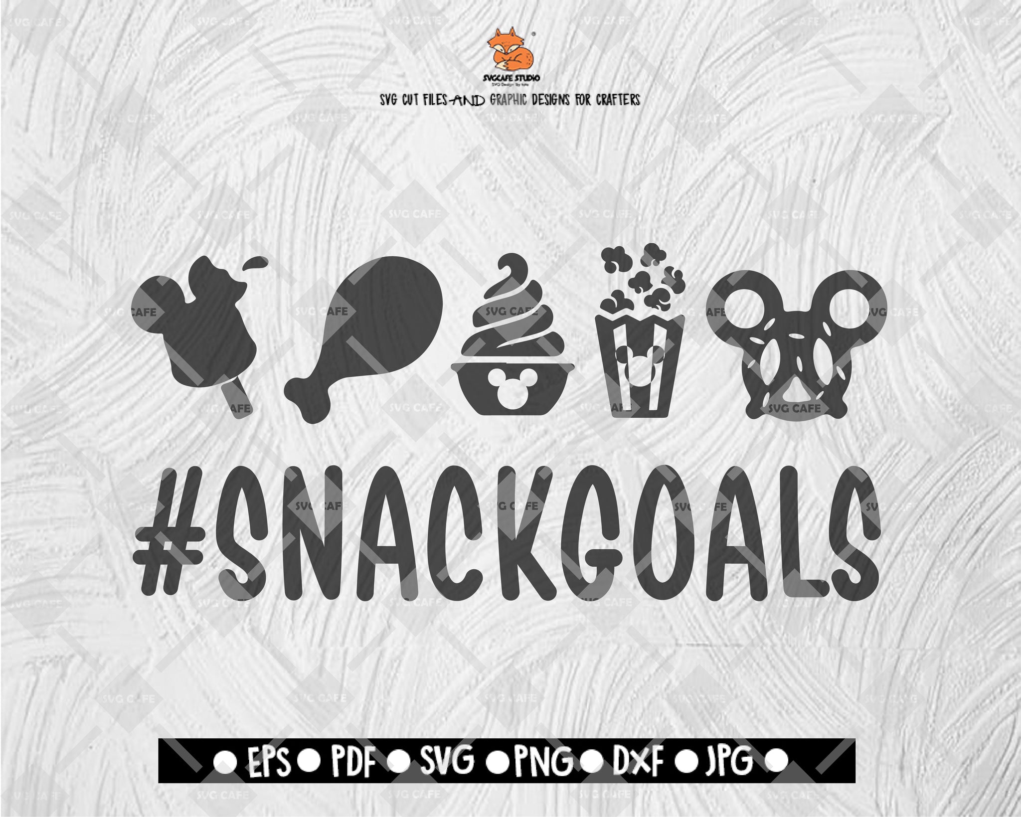 Disney Snack goals SVG, Disney svg, Snack goals svg and png file instant download, disney snack svg for cricut and silhouette