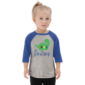 Two - A - Saurus - 2nd Second Birthday Dinosaur Shirt - 2 Years Old - Dinosaur Party - Dino Shirt - T Rex Birthday Shirt - Trendy Kids Shirt Toddler baseball shirt