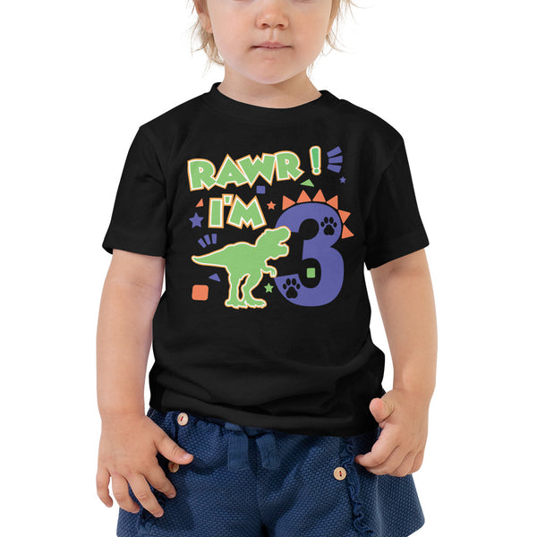 Rawr I'm 4 SVG + PNG | Fourth Birthday Dinosaur svg, Dino Number Four Birthday, Hear me Roar, Stomp Chomp Rawr, T-Rex Party, Toddler Short Sleeve Tee